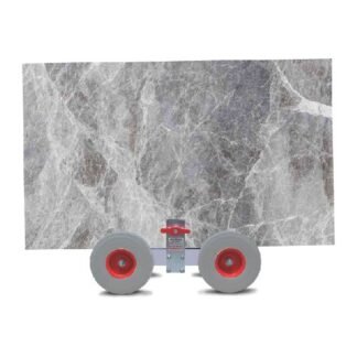 Abaco Tug Dolly 25-White Rubber