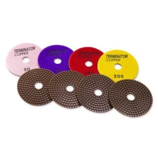 Terminator 4" Copper Plus 30 Grit Pad (3mm)