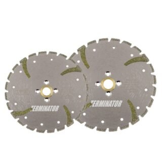 6" KO Electroplated Marble Blade w/ Side Segments