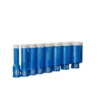 MT Vaccum Brazed Dry Diamond Core Drill Bit for All Kinds of Stone - 1-2" (50mm)