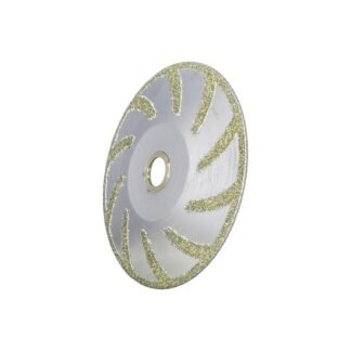 5" Super Cyclone Electroplated Blade with side segment