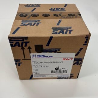 SAIT 7" Silicone Carbide Fiber Disc Grit