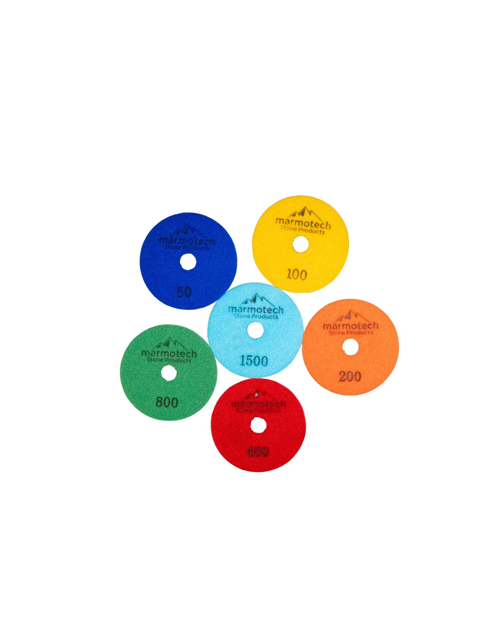 MT 4" Premium Diaflex "A" Polishing Pad #100