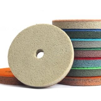 MT Sponge Polishing Pads Hard Fibre 4" #300