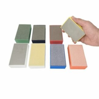 Diamond Resin Hand Pad 90 x 55 Grit 120 Black