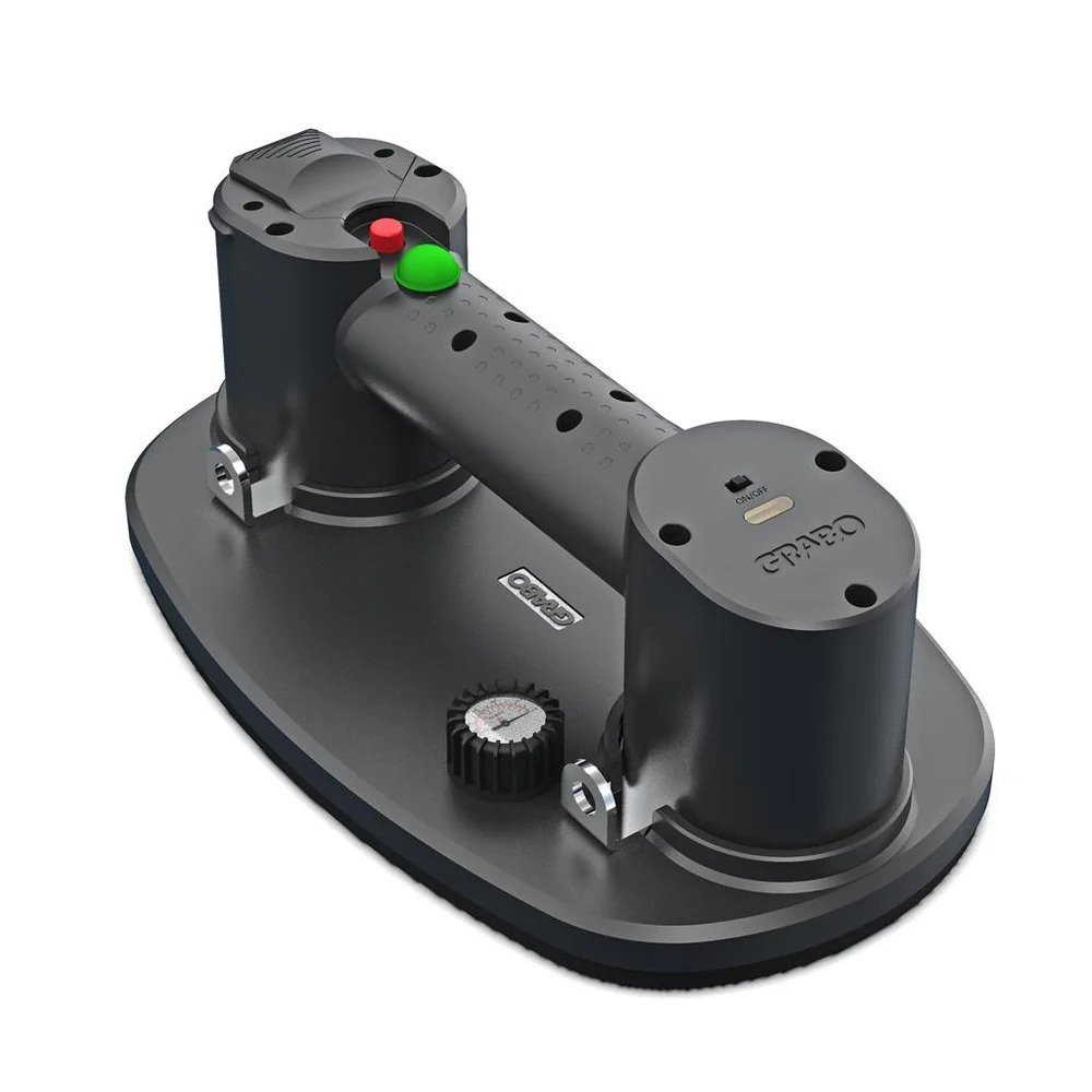 Grabo Nemo Vaccum Lifter Kit with Analog Gauge