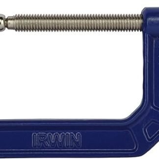 Heavy Duty C-Clamp 4" Blue Painted