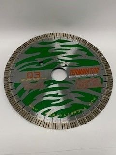 Terminator 16" x 22mm NANO [Q3] Silent Blade for Quartzite - Arbor 50/60mm + Pin Hole 17mm - PCD 90mm - 2 Pin Hole 10