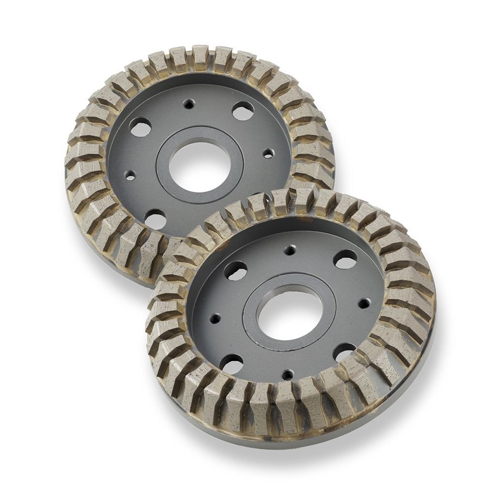 Terminator 130mm 5" Pre-Cut Grinding wheel for line polishing,machine Ring Only