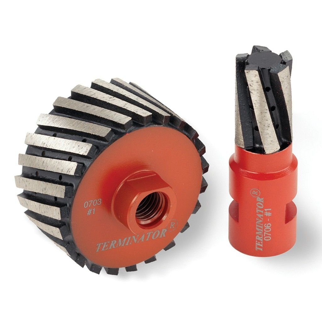 2" x 1-5/8" Terminator Coarse zero tolerance grinding wheel