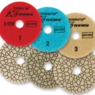 Terminator Xtreme [White] 4" 3 Step P1 - Use Wet / Dry
