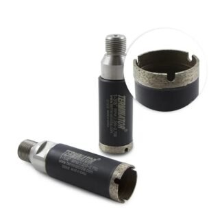 Terminator 1-1/4"[D] x 50mm[L] Thin Wall CNC Core Bit - Thread 1/2 Gas
