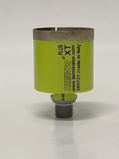 Terminator XT [Plus] 3"[D] x 50mm[L] Thin Wall CNC Core Bit - Thread 1/2 Gas